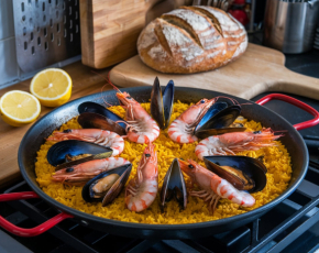 Паэлья с морепродуктами